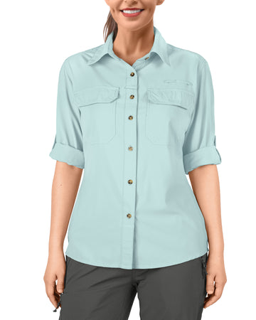 Women's Sun Protection Cooling Long Sleeve Shirt 33,000ft